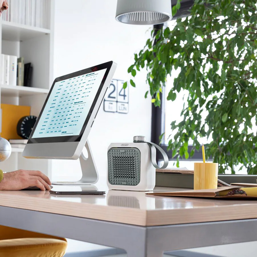 Delonghi HFX10B03GR Keramik Heizlüfter